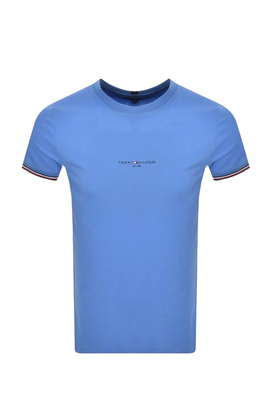 Herren Tommy Hilfiger | Tommy Logo Tipped Tee