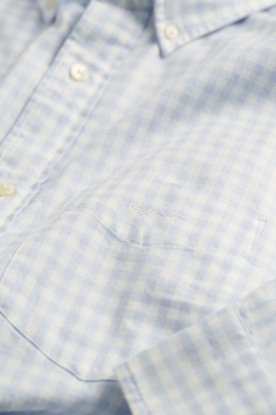 Herren Gant | Reg Jaspe Gingham Shirt