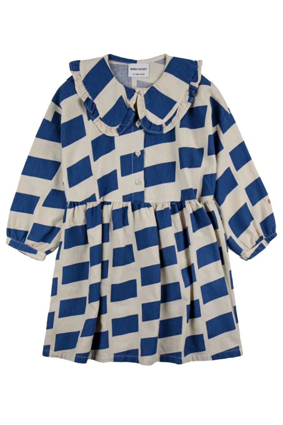 Kids Bobo Choses | Checker Allover Woven Dress