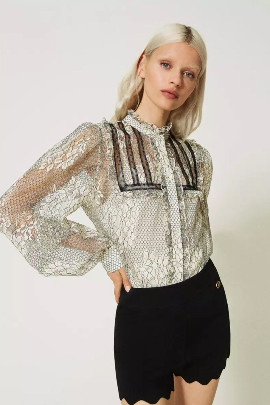 Dames Twinset | Dames Blouse Lange Mouw