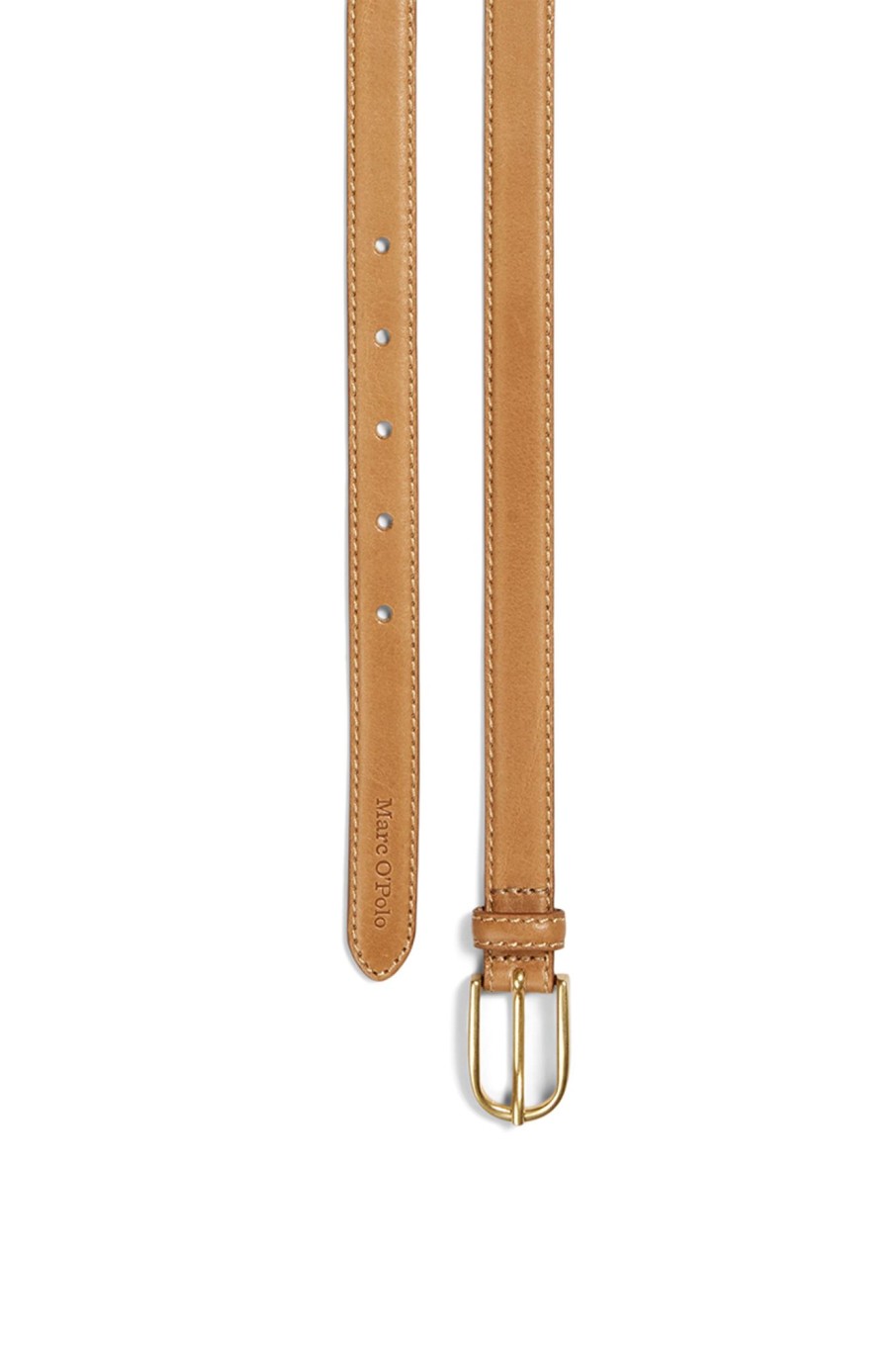 Dames Marc O'Polo | Belt, Authentic Leather, Stitching,