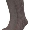 Herren Tommy Hilfiger | Th Men Small Stripe Sock 2P