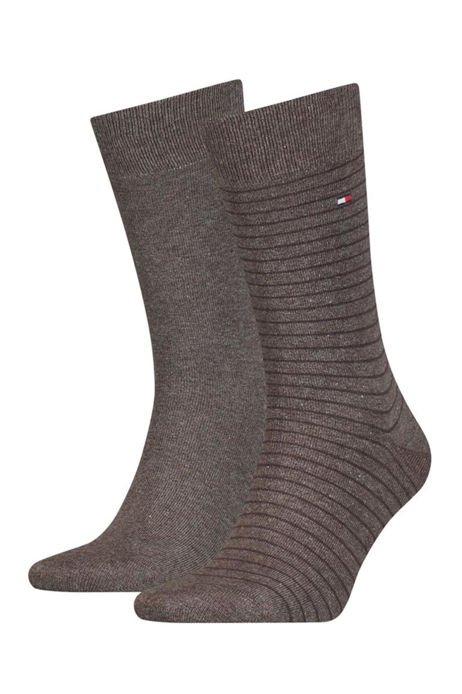 Herren Tommy Hilfiger | Th Men Small Stripe Sock 2P