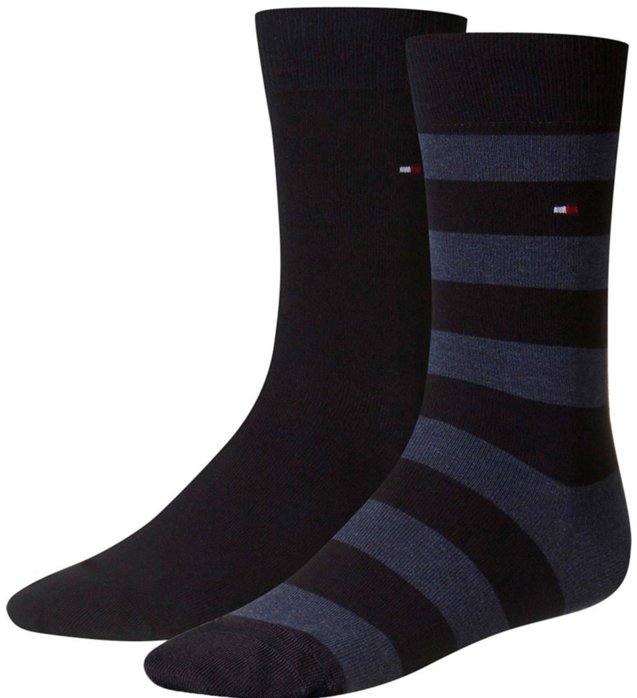 Herren Tommy Hilfiger | Th Men Rugby Sock 2P 00185714