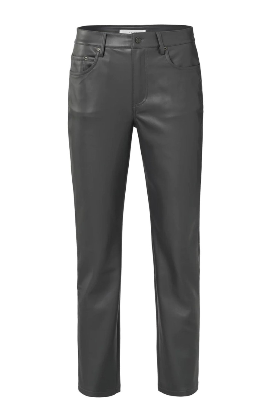 Dames Yaya | Faux Leather Trousers