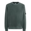 Herren C.P. Company | Reversed Brushed & Emerized Diag. Fleece