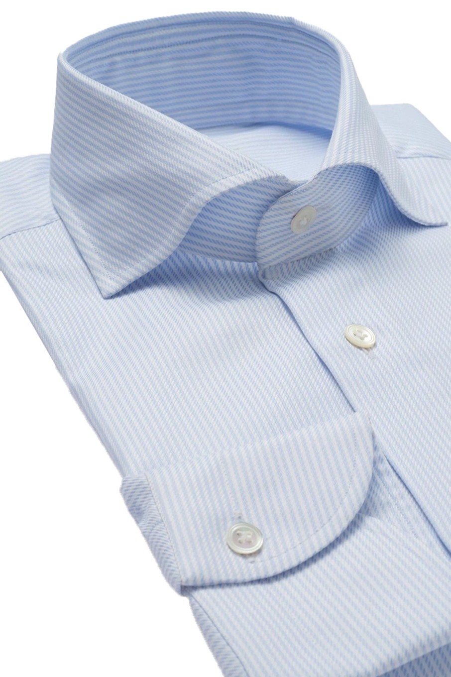 Herren 100 Hands | Twisted Light Blue White Stripe