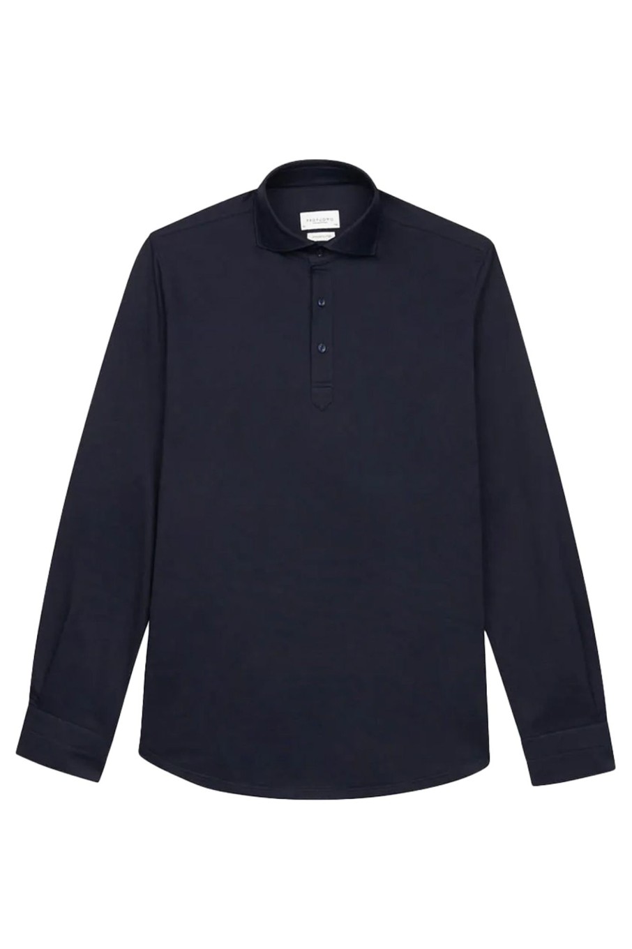 Herren Profuomo | Shirt Polo Camiche Sc Sf Navy