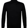 Herren Profuomo | Pullover Roll Neck Black