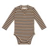 Kids House Of Jamie | Rib Longsleeve Bodysuit