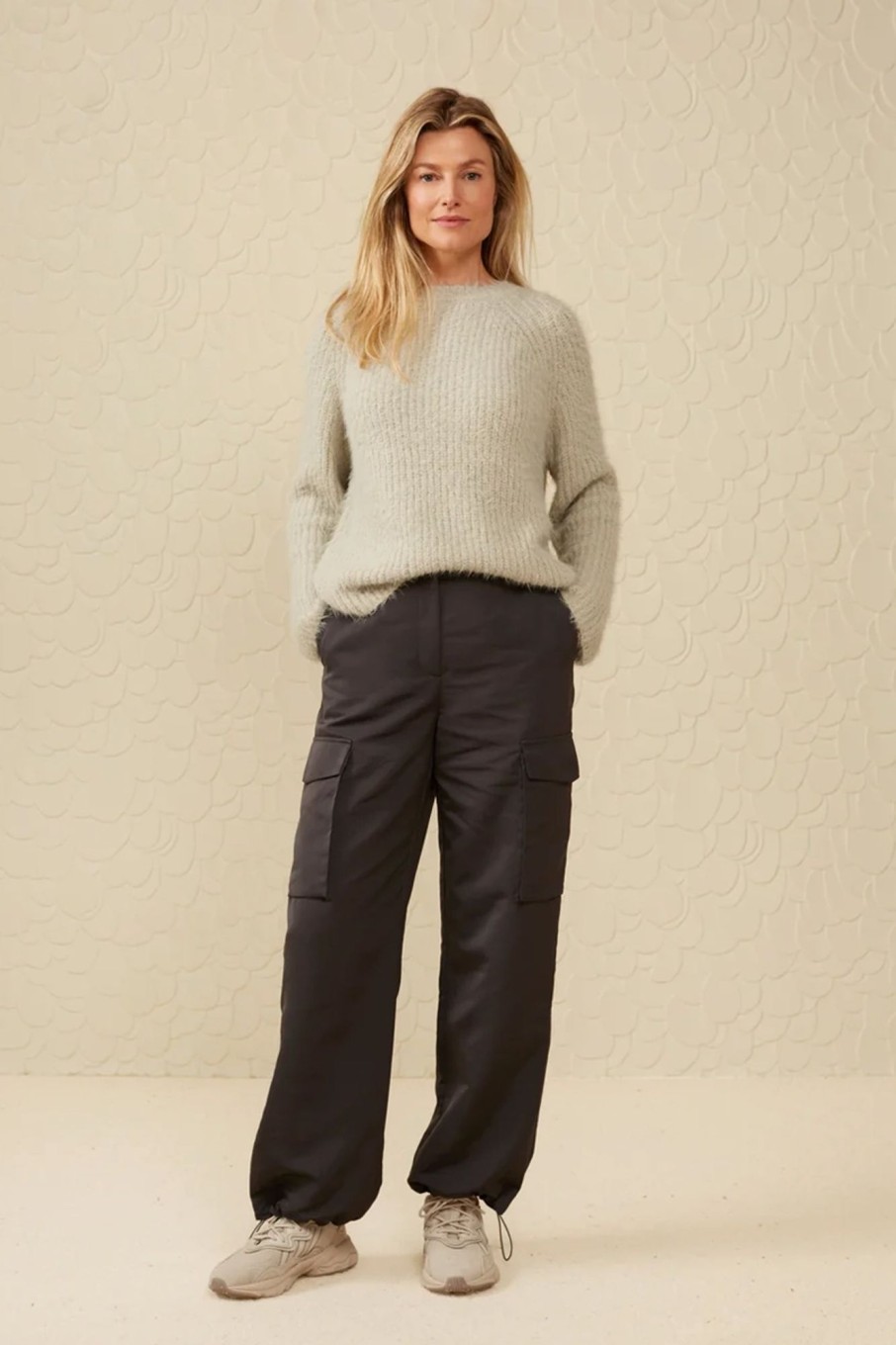 Dames Yaya | Cargo Trousers With Wide Leg