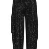 Dames Rotate | Sequins Cargo Pants