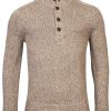 Herren Baileys | Pullover 1/2 Button Placket Single Knit