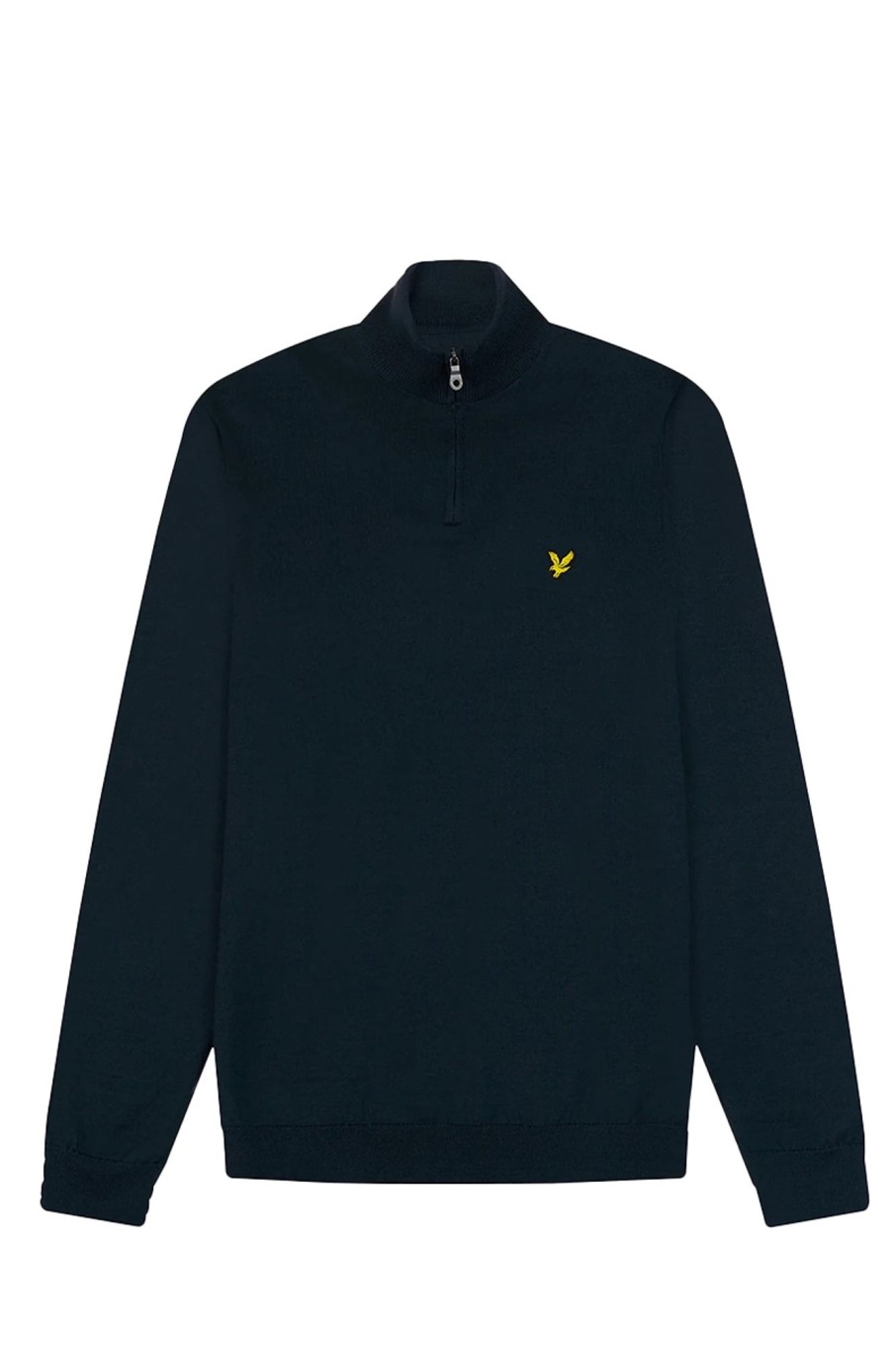 Herren Lyle & Scott | Cotton Merino Quarter Zip Jumper