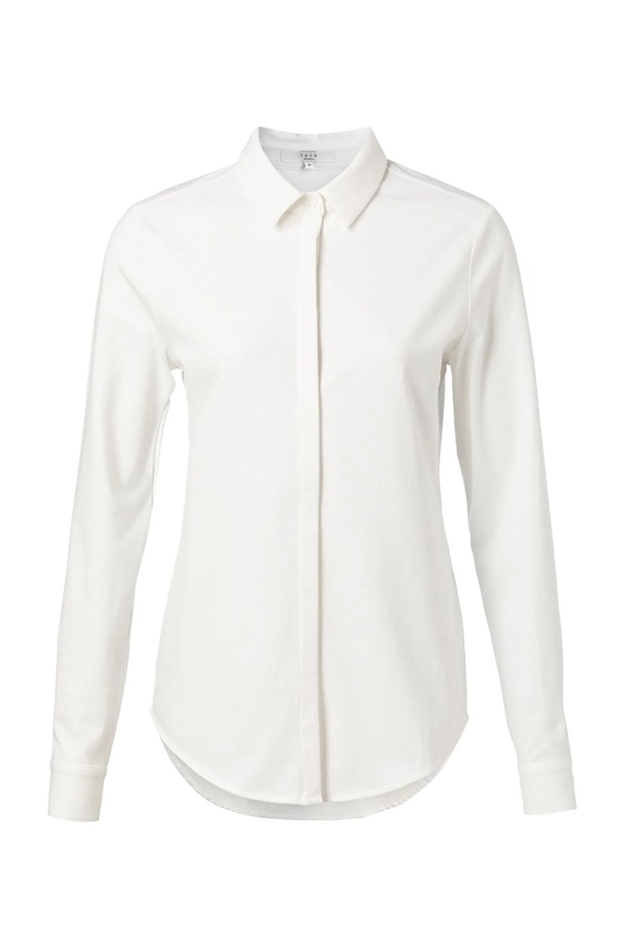 Dames Yaya | Jersey Cotton Blend Shirt