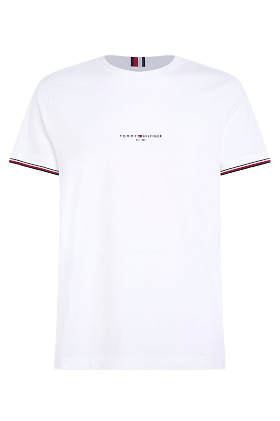 Herren Tommy Hilfiger | Tommy Logo Tipped Tee