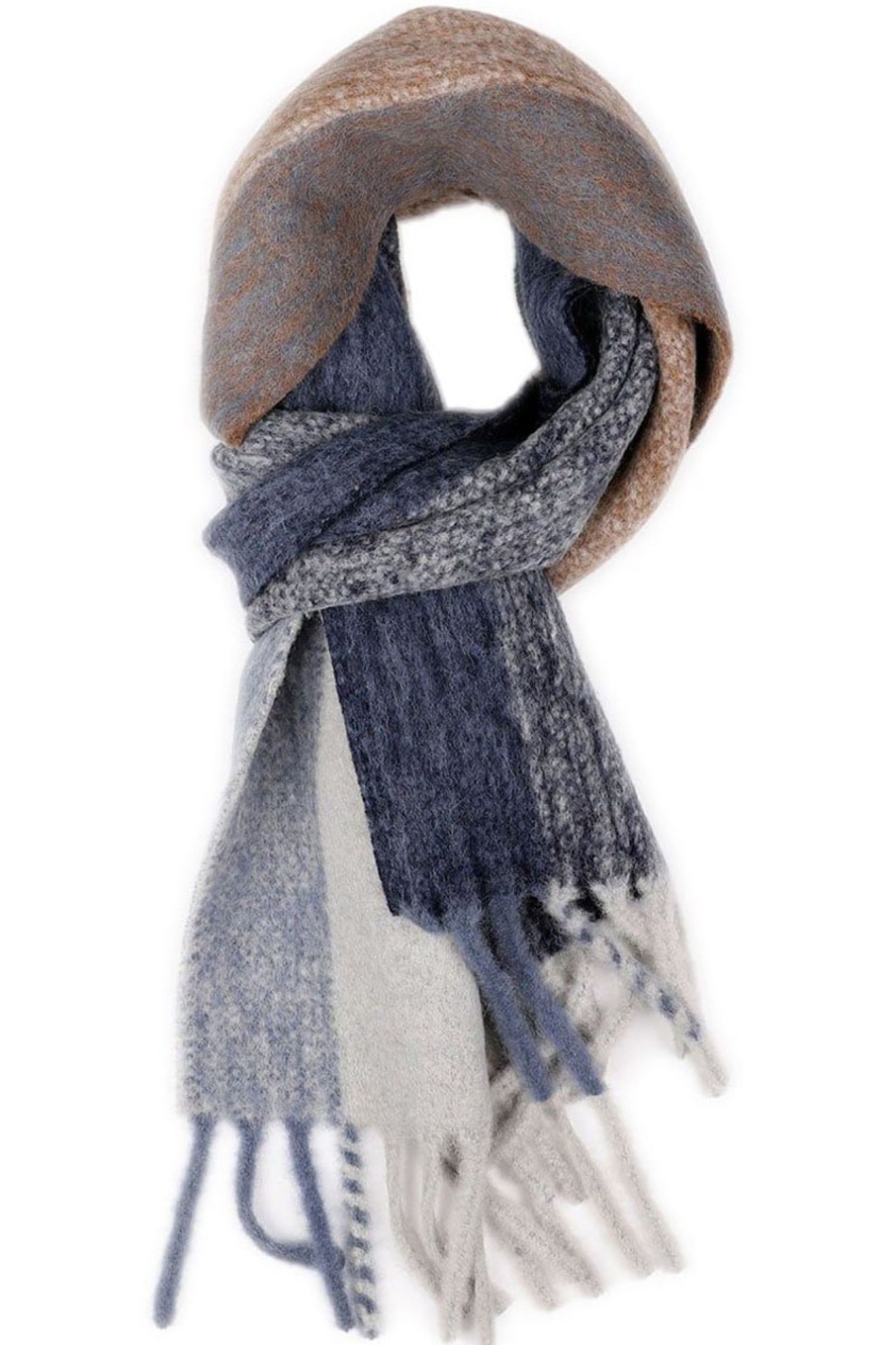 Herren Profuomo | Scarf Alpaca Ny Woven Navy