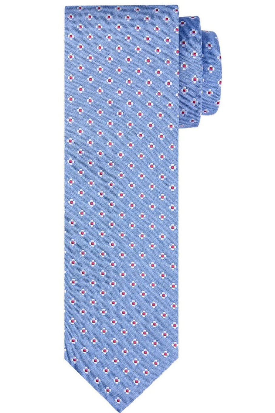 Herren Profuomo | Tie Silk Woven Blue