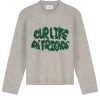 Herren Olaf Hussein | Olaf Stencil Knitted Crewneck