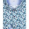 Herren Giordano | Maggiore, Ls Semi Cutaway Stones Print