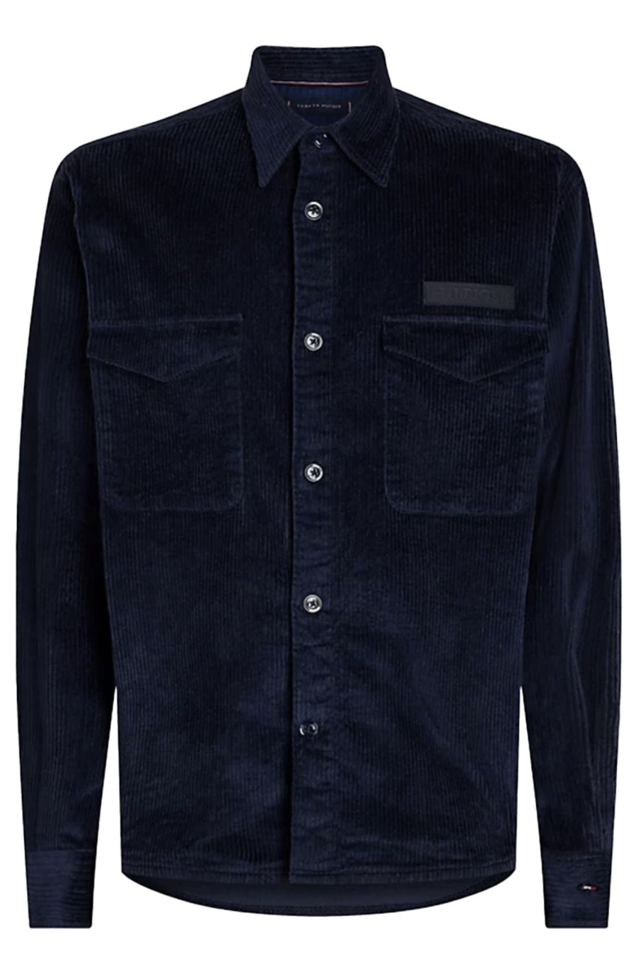 Herren Tommy Hilfiger | Corduroy Solid Overshirt