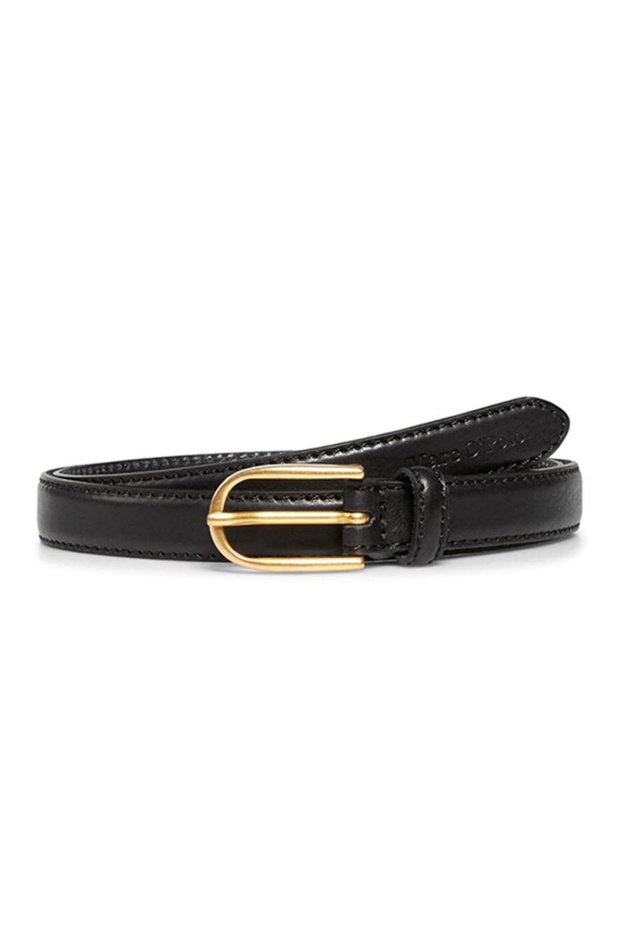 Dames Marc O'Polo | Belt, Authentic Leather, Stitching,