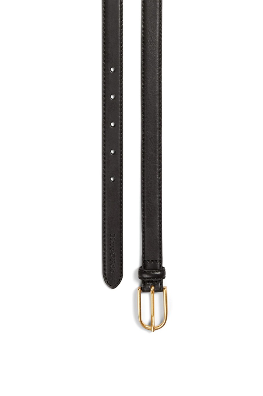 Dames Marc O'Polo | Belt, Authentic Leather, Stitching,