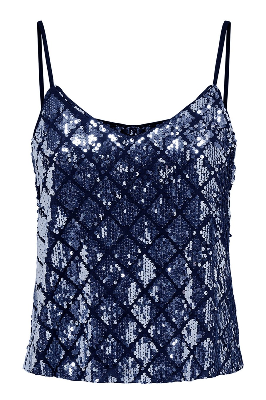 Dames Only | Onlcamilla Strap Sequins Singlet Wv