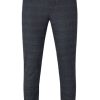 Herren Plain Units | Josh 083 Dark Blue Check