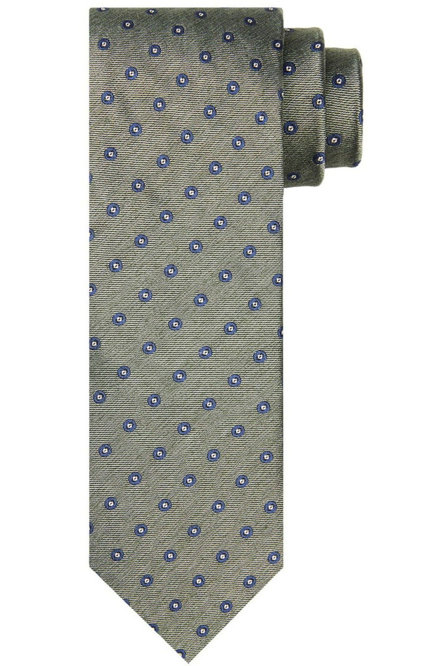 Herren Profuomo | Tie Silk Woven Green