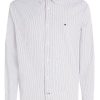 Herren Tommy Hilfiger | 1985 Flex Oxford Stripe Rf Shirt