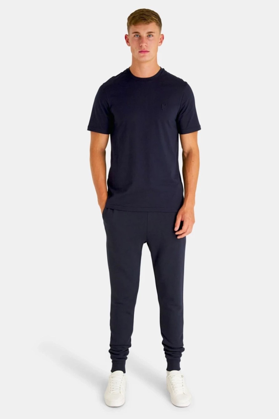 Herren Lyle & Scott | Tonal Eagle Skinny Sweatpant