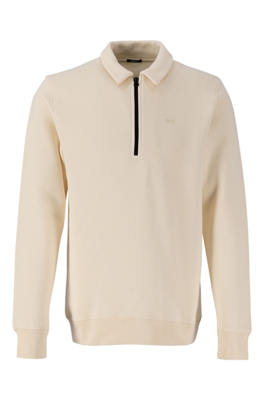 Herren Denham | Torbay Reg Zip Sweat Ss