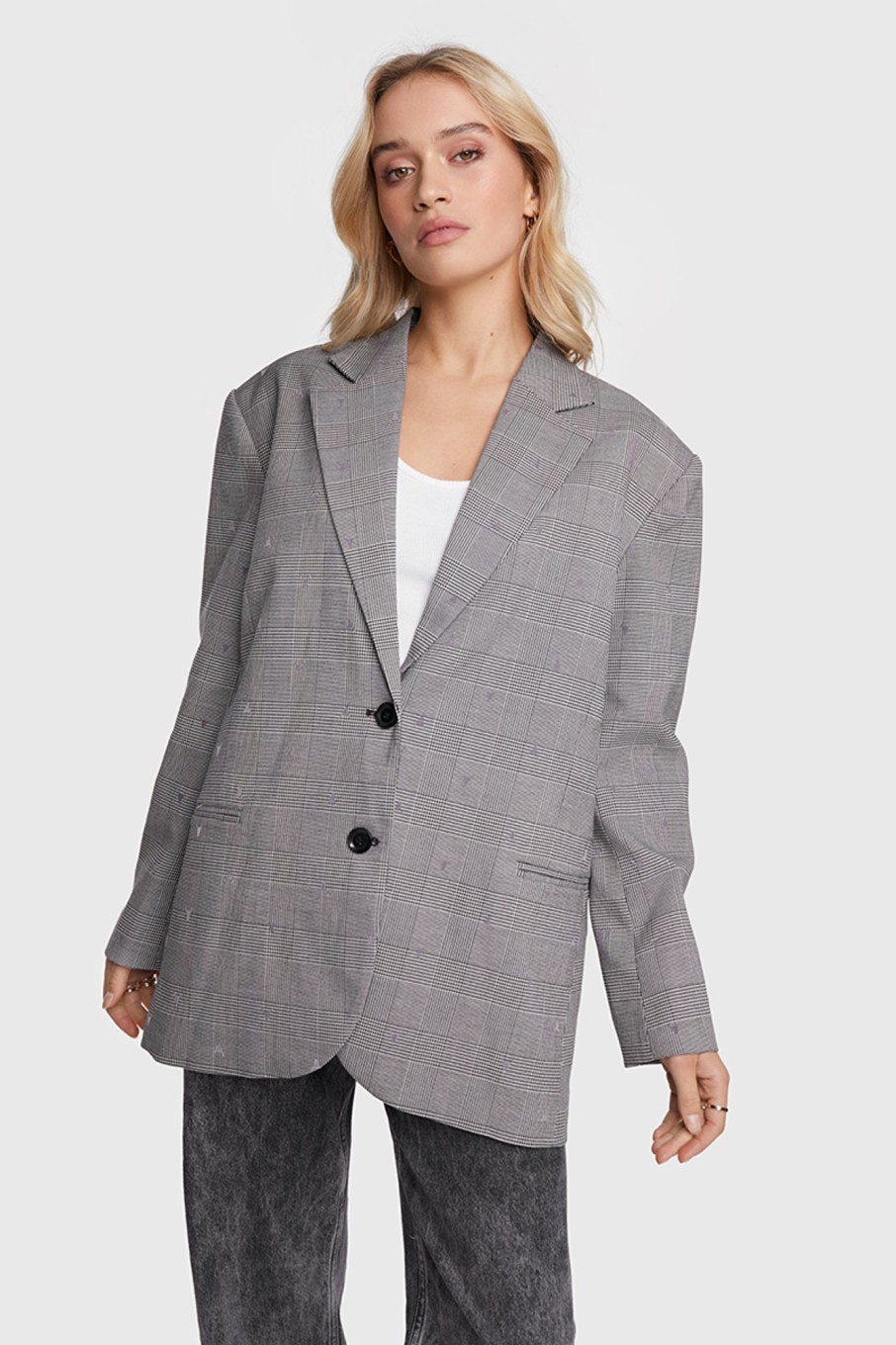 Dames Alix the Label | Special Checked Blazer