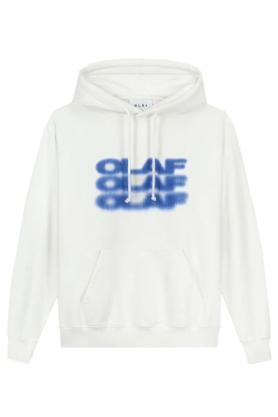 Herren Olaf Hussein | Olaf Blur Logo Hoodie