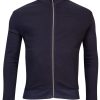 Herren Baileys | Sweat Cardigan Zip Front+Back Body 2-Tone Jacquar