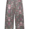 Dames Alix the Label | Ladie Knitted Ethnic Lurex Pant