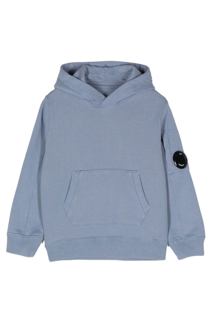 Kids C.P. Company | Baisc Fleece Lens Hoodie