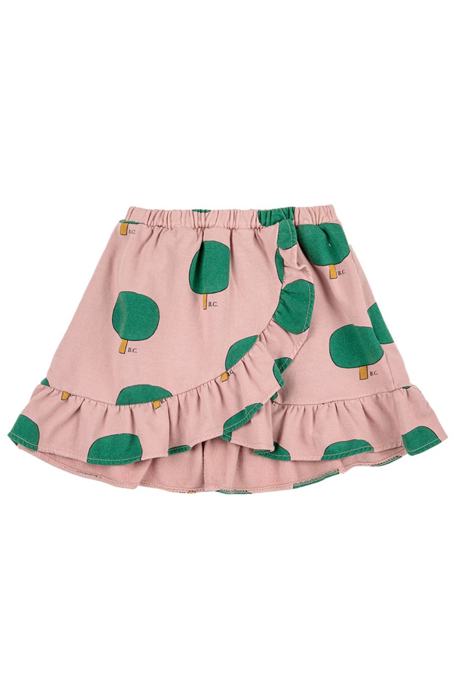 Kids Bobo Choses | Green Tree Allover Ruffle Skirt