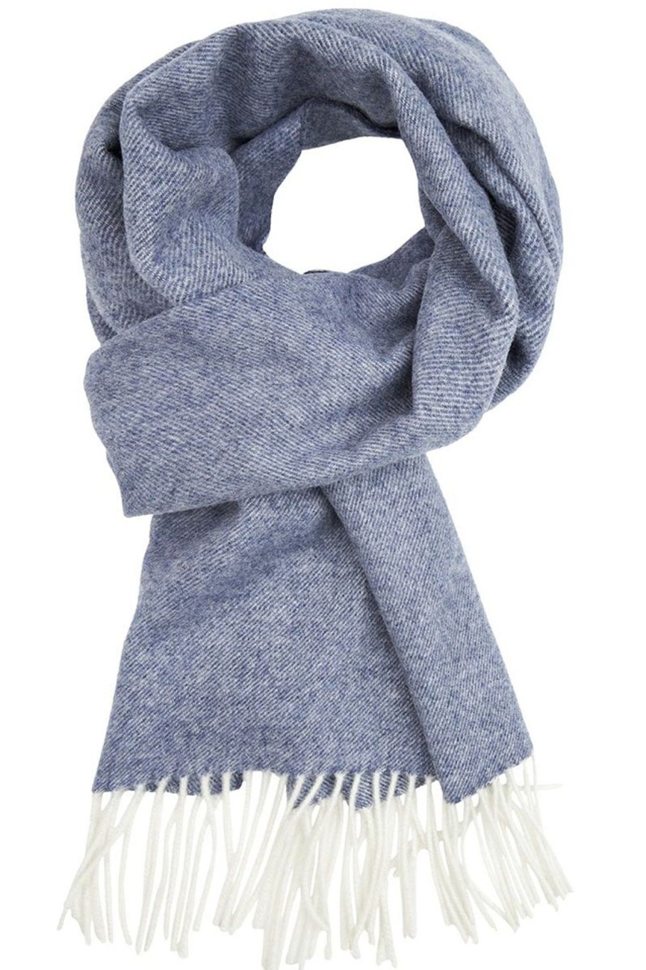 Herren Profuomo | Scarf Lambswool Woven Denim