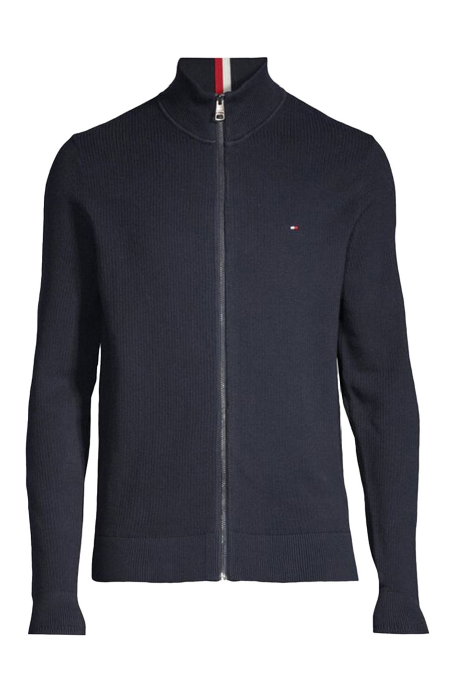 Herren Tommy Hilfiger | Chaine Ridge Structure Zip Thru