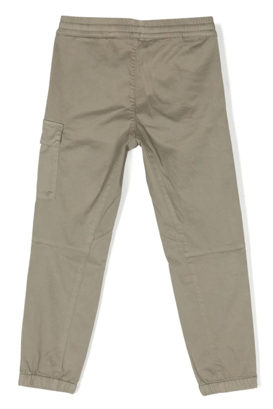 Kids C.P. Company | Stretch Sateen Peach Cargo Track Pants