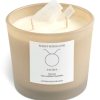 Lifestyle Scent with Love | Beige 300 Gr Candle Zodiac Taurus-Stier|Cotton De Fleur