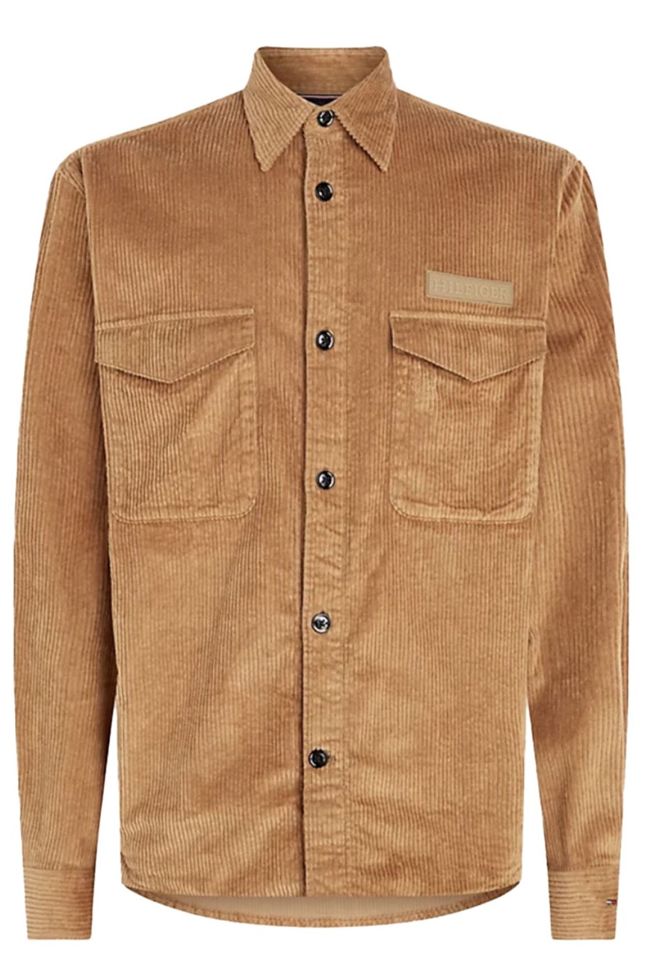 Herren Tommy Hilfiger | Corduroy Solid Overshirt