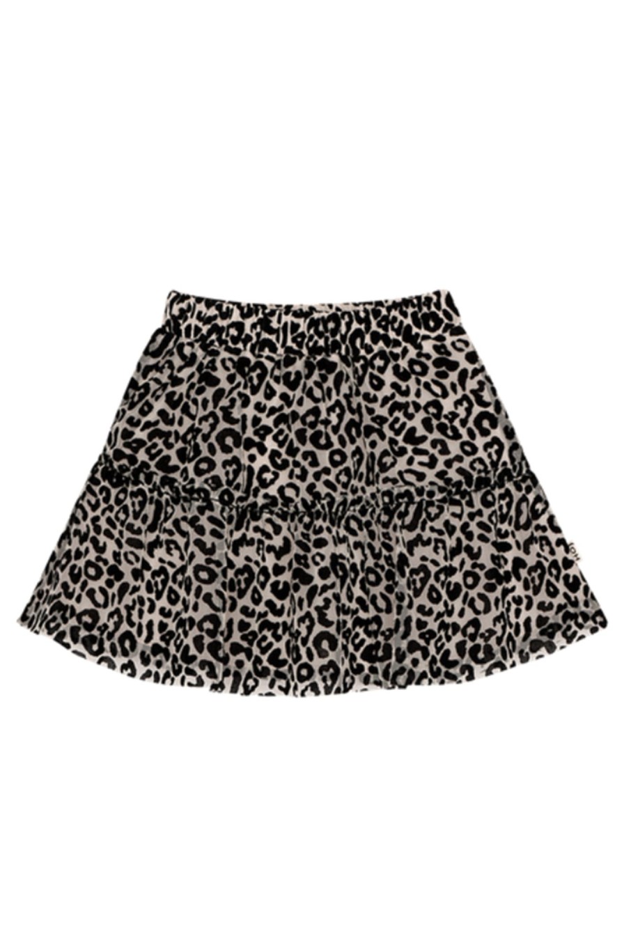 Kids House Of Jamie | Mesh Leopard Skirt