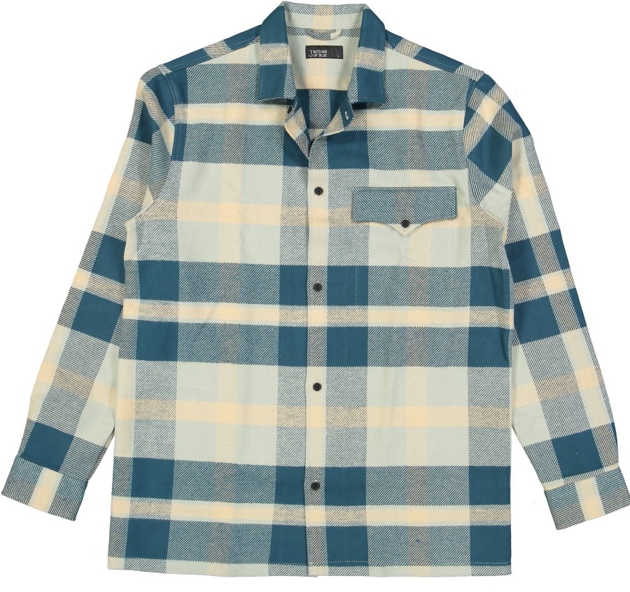 Herren Butcher of Blue | Marvin Check Overshirt