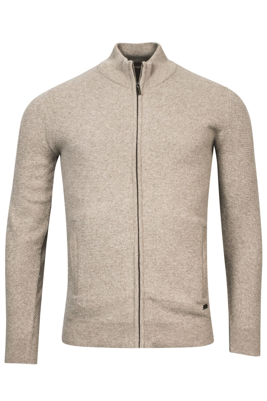 Herren Baileys | Cardigan Zip 12Gg, Ministructure