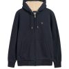 Herren Gant | Sherpa Fleece Zip Hoodie