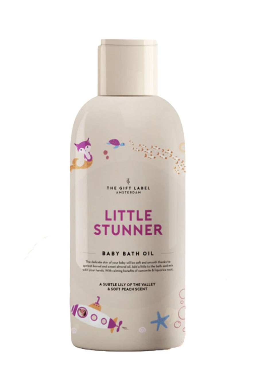 Kids The Gift Label | Baby Bath Oil 150Ml -Little Stunner-Girls