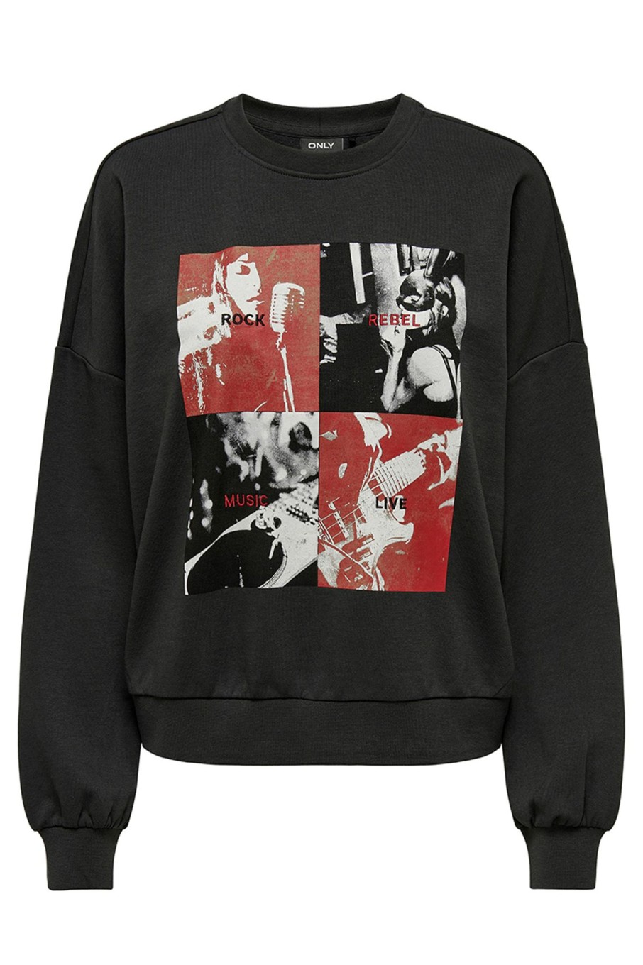 Dames Only | Onllourdes L/S Music O-Neck Box Swt